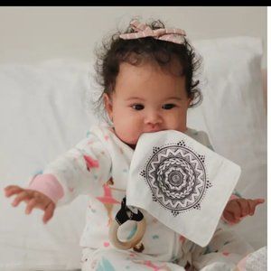 Organic Teething Toy, Mandala Teether